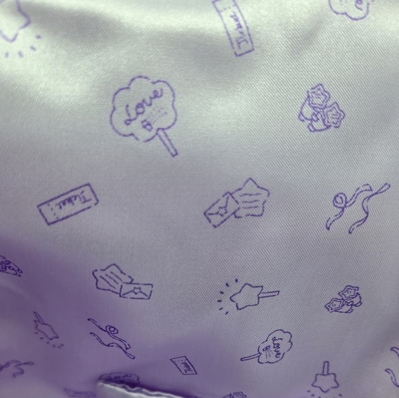 Sanrio Little Twin Stars Enjoy Idol Pen Pouch Purple - Picture 7 of 11